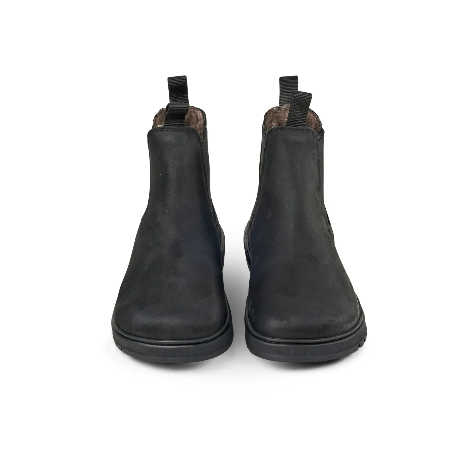 KOEL Gavien Hydro Wool Schwarz – warme Barfuß-Chelsea-Boots für Damen