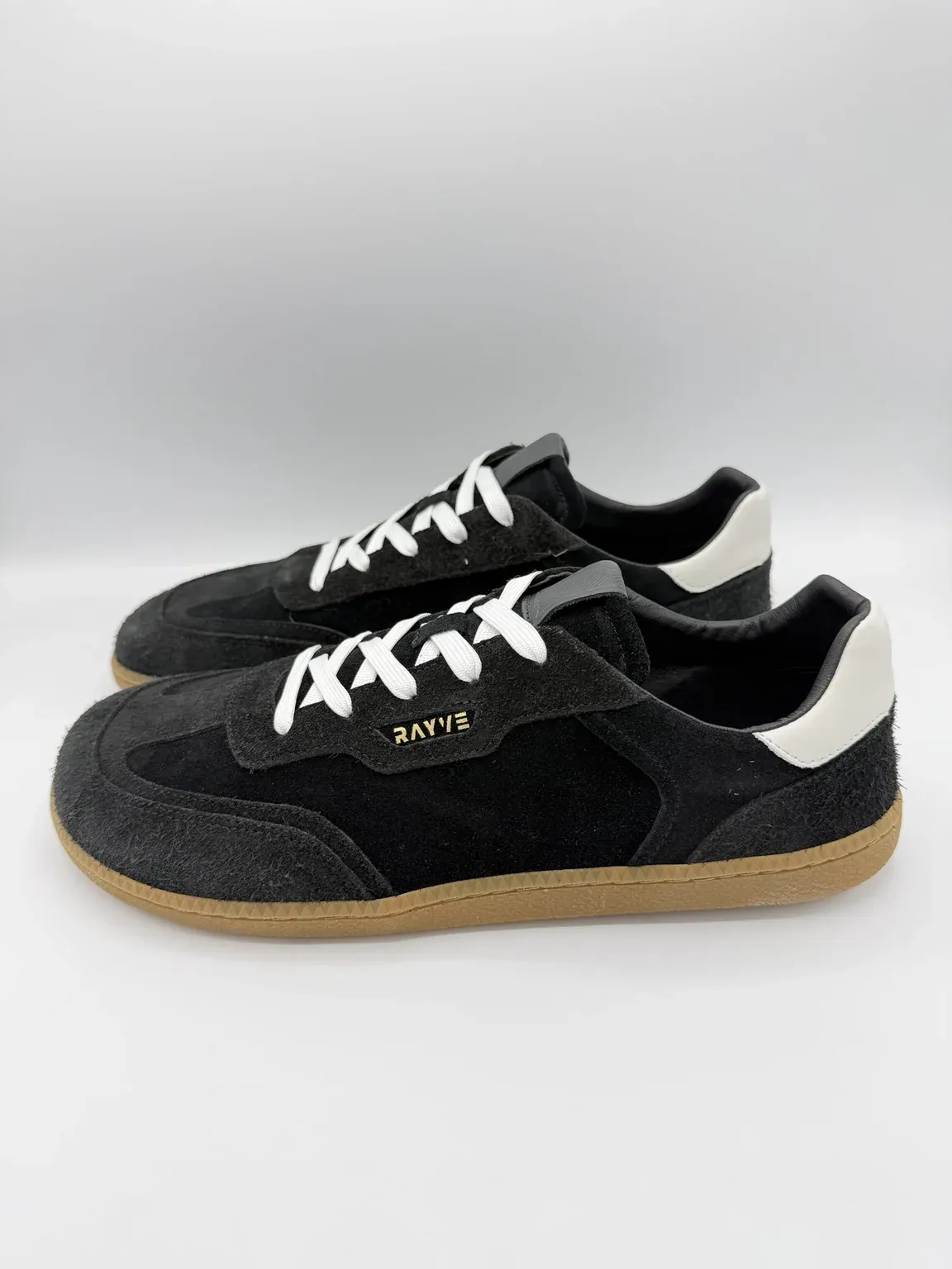 RAYVE Rio Black Caramel Barfußschuhe Unisex schwarz mit flexibler Caramel Sohle