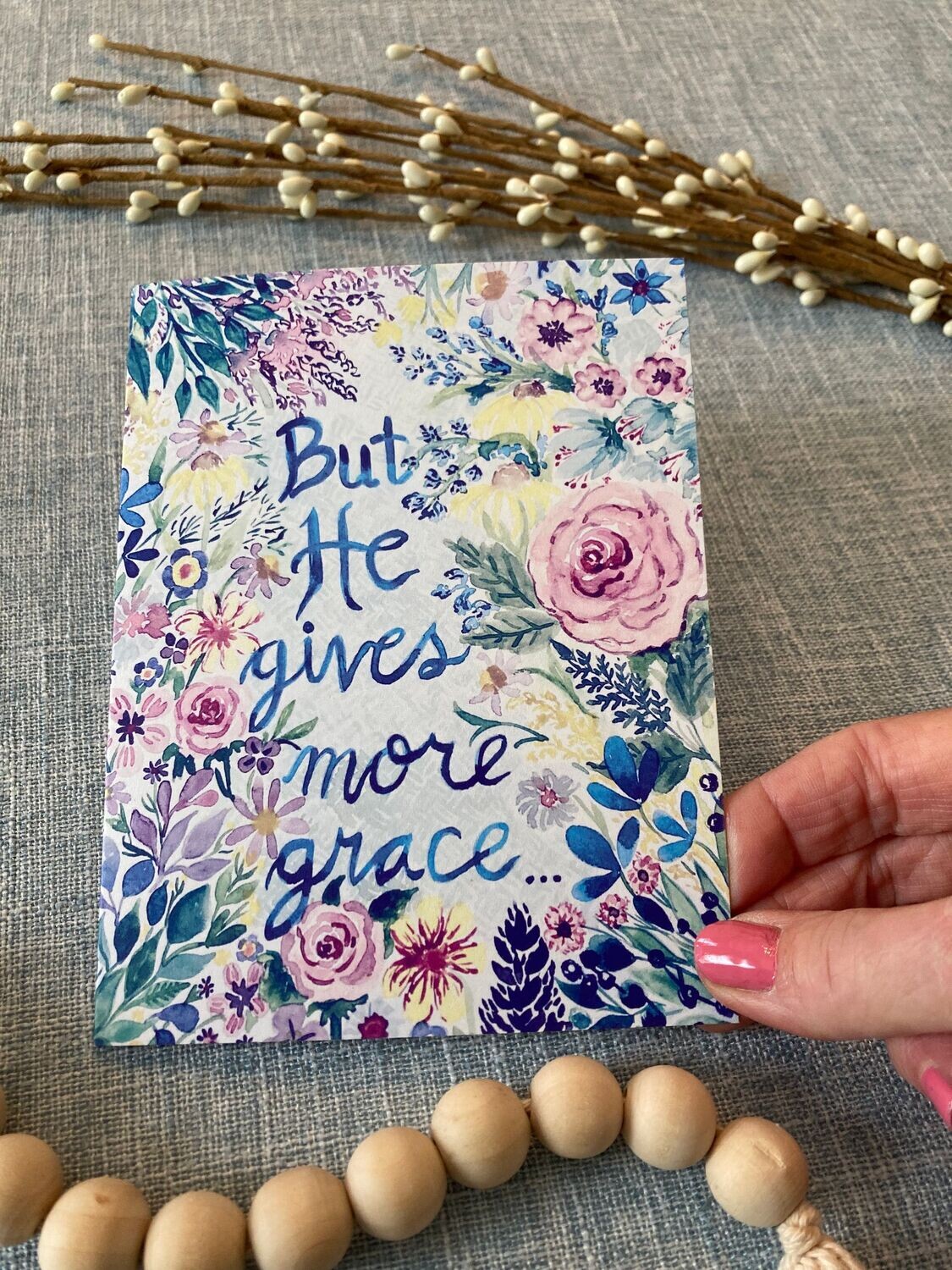 More Grace Notecard