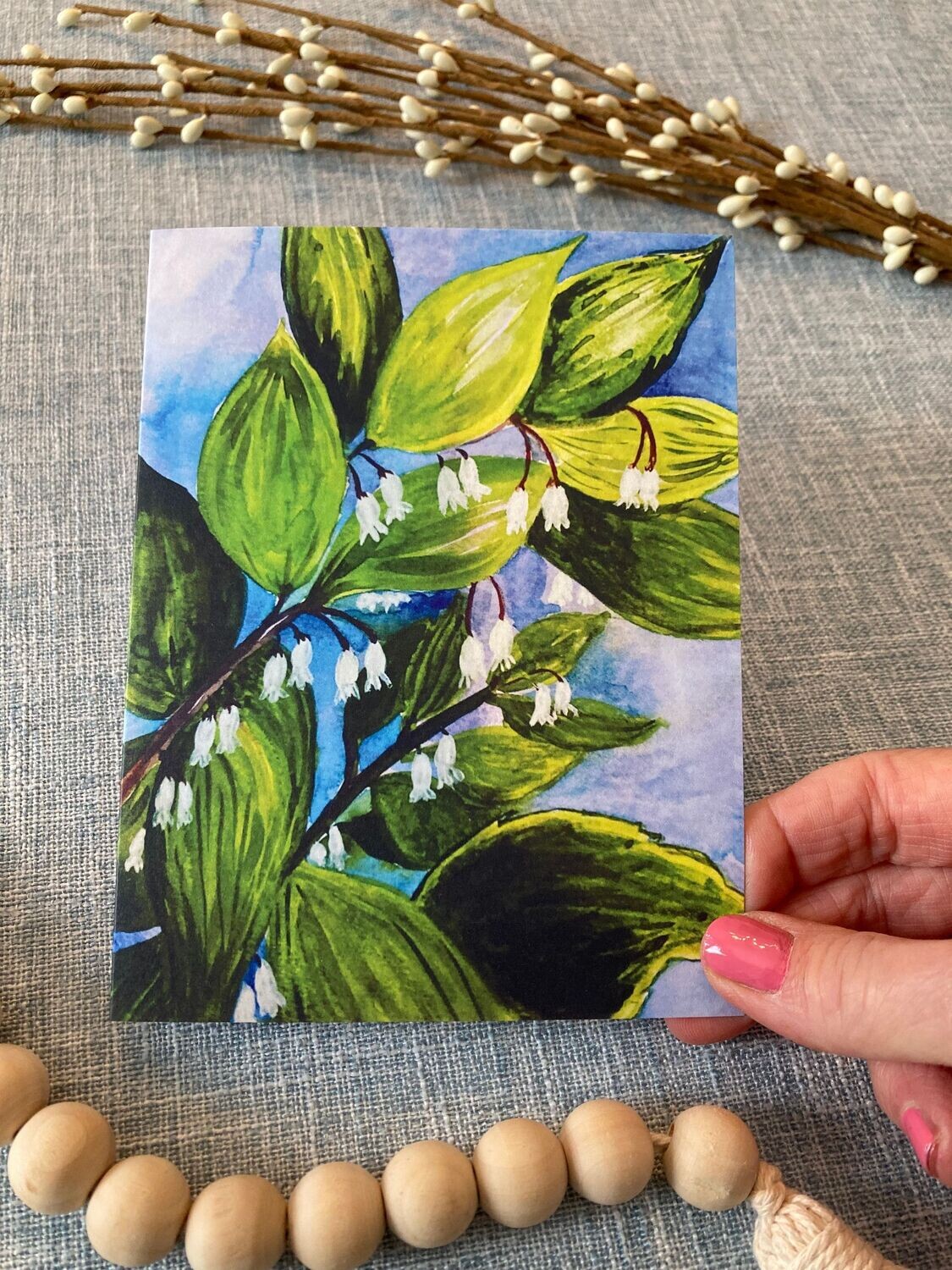Solomon’s Seal Notecard Set