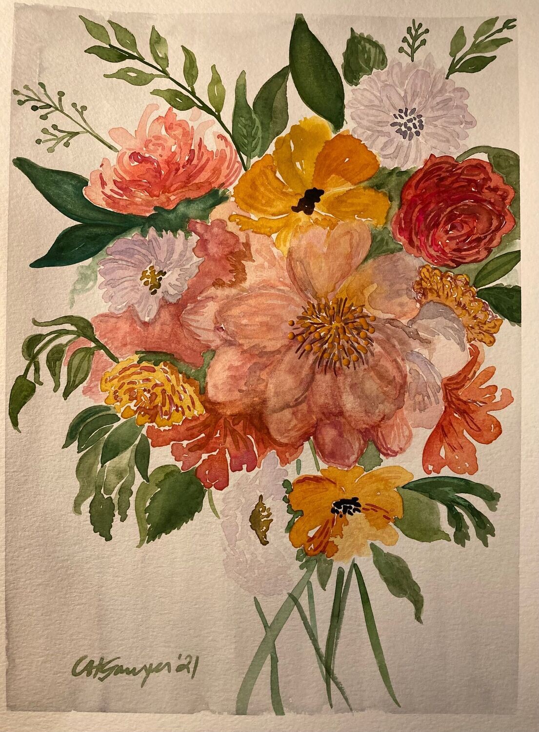 “Bouquet” Print, 8 x 10