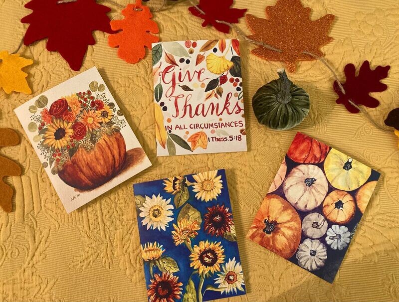 Autumn Notecard Variety Pack