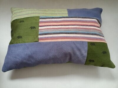 Herinneringskussen rechthoek met vakken 30x50 cm Herinneringskussen rechthoek met vakken 30x50 cm