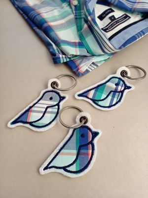 Sleutelhanger vogel