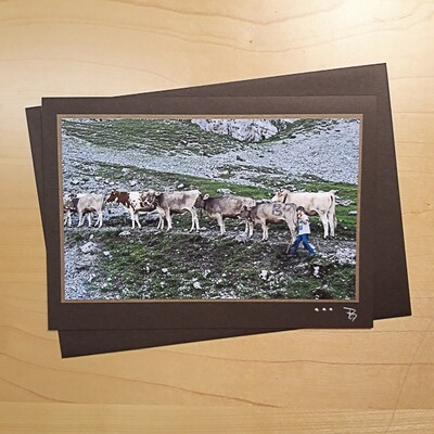 Fotokarte  Alpsummer Auffahrt C5