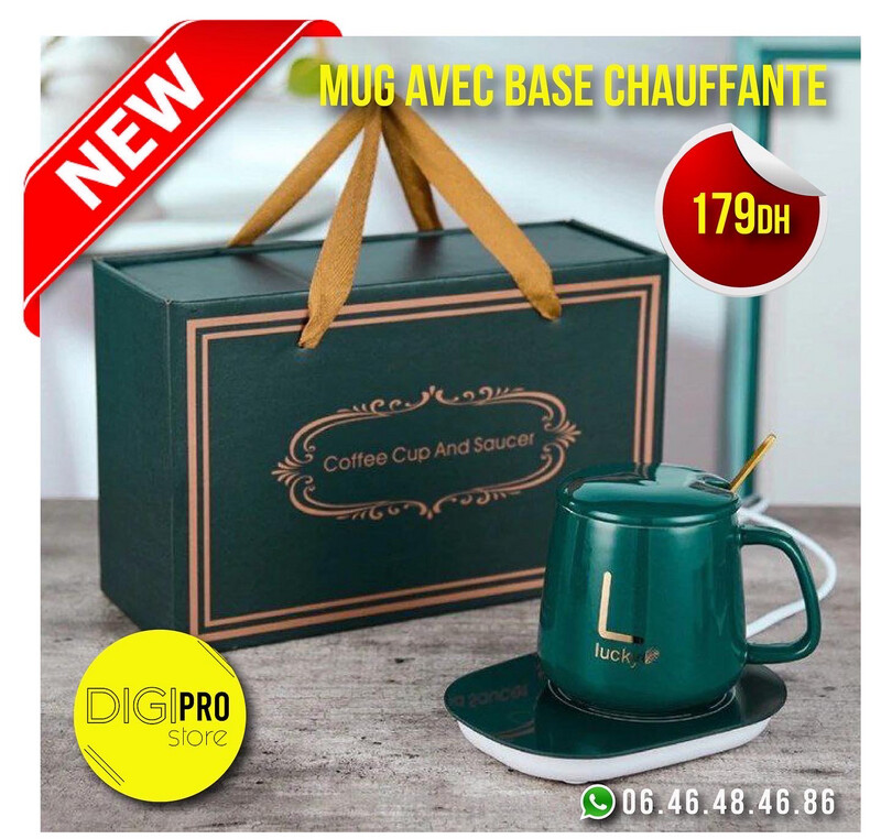 MUG AVEC BASE CHAUFFANTE