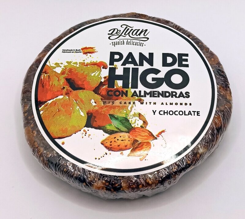 Pan de higo con almendra y chocolate