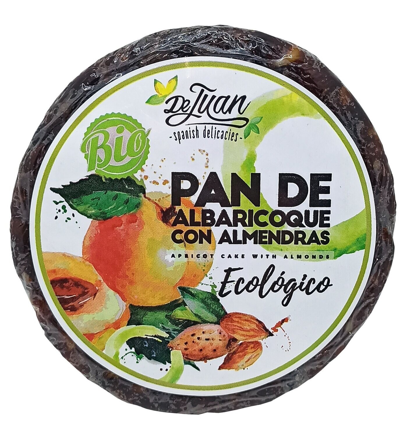 Pan de albaricoque con almendras ecológico