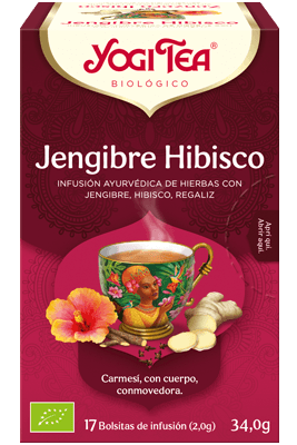 Yogi tea Gingebre Hibisc