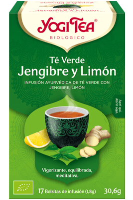 Yogi tea Verd Gingebre-Llimona