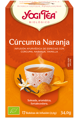 Yogi tea Curcuma Taronja