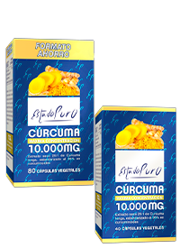 Curcuma 10.000mg 40 capsulas