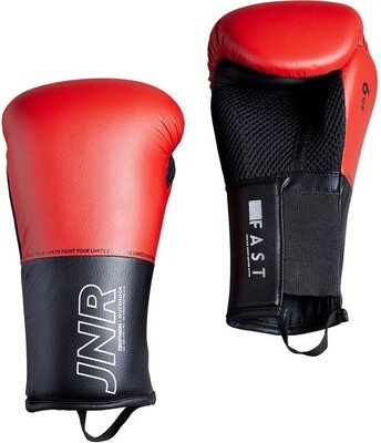 Боксерские перчатки Decathlon Outshock 100 JR 6 oz красный