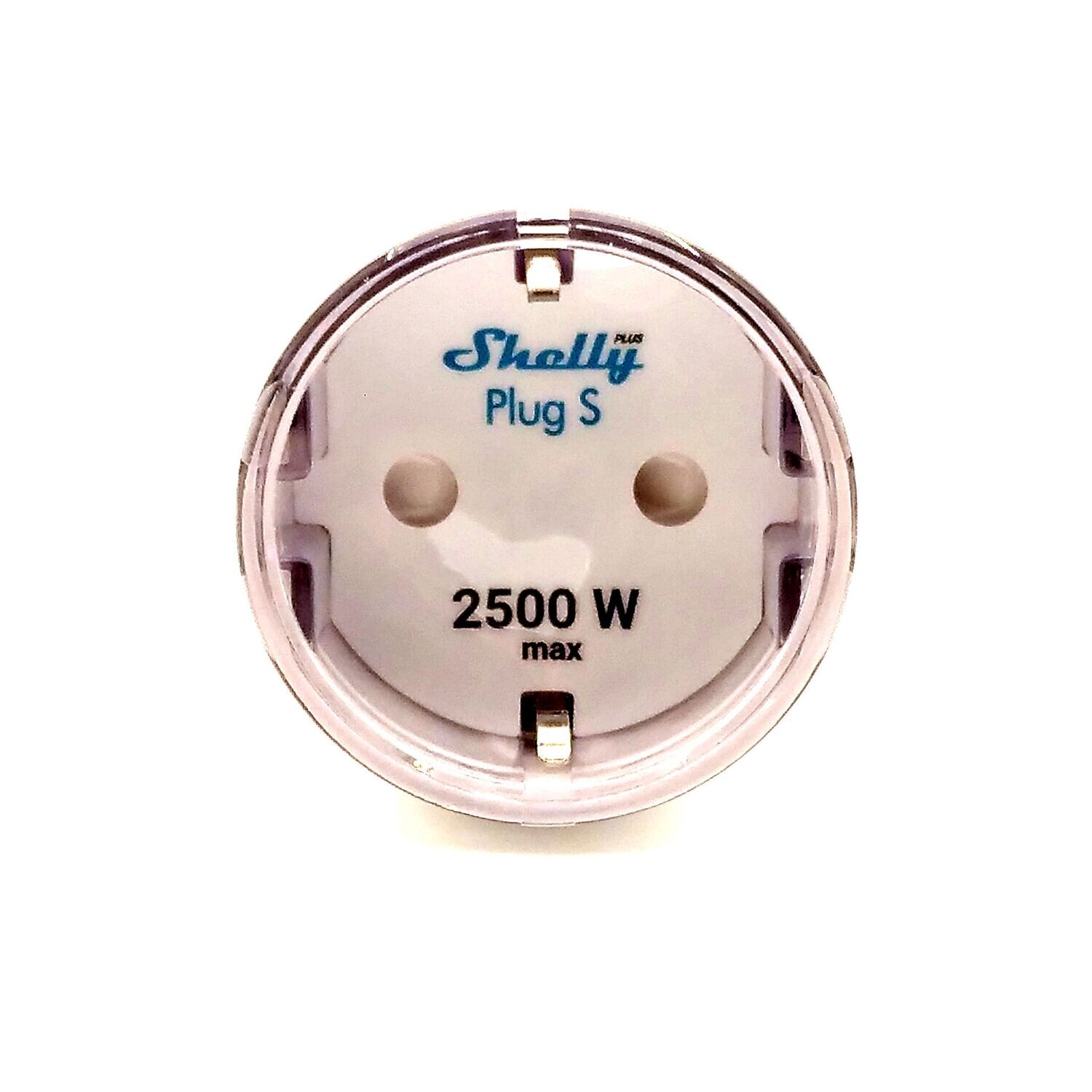 Shelly Plus Plug S - valkoinen 2300W energiaa mittaava ohjelmoitava WiFi-älypistorasia