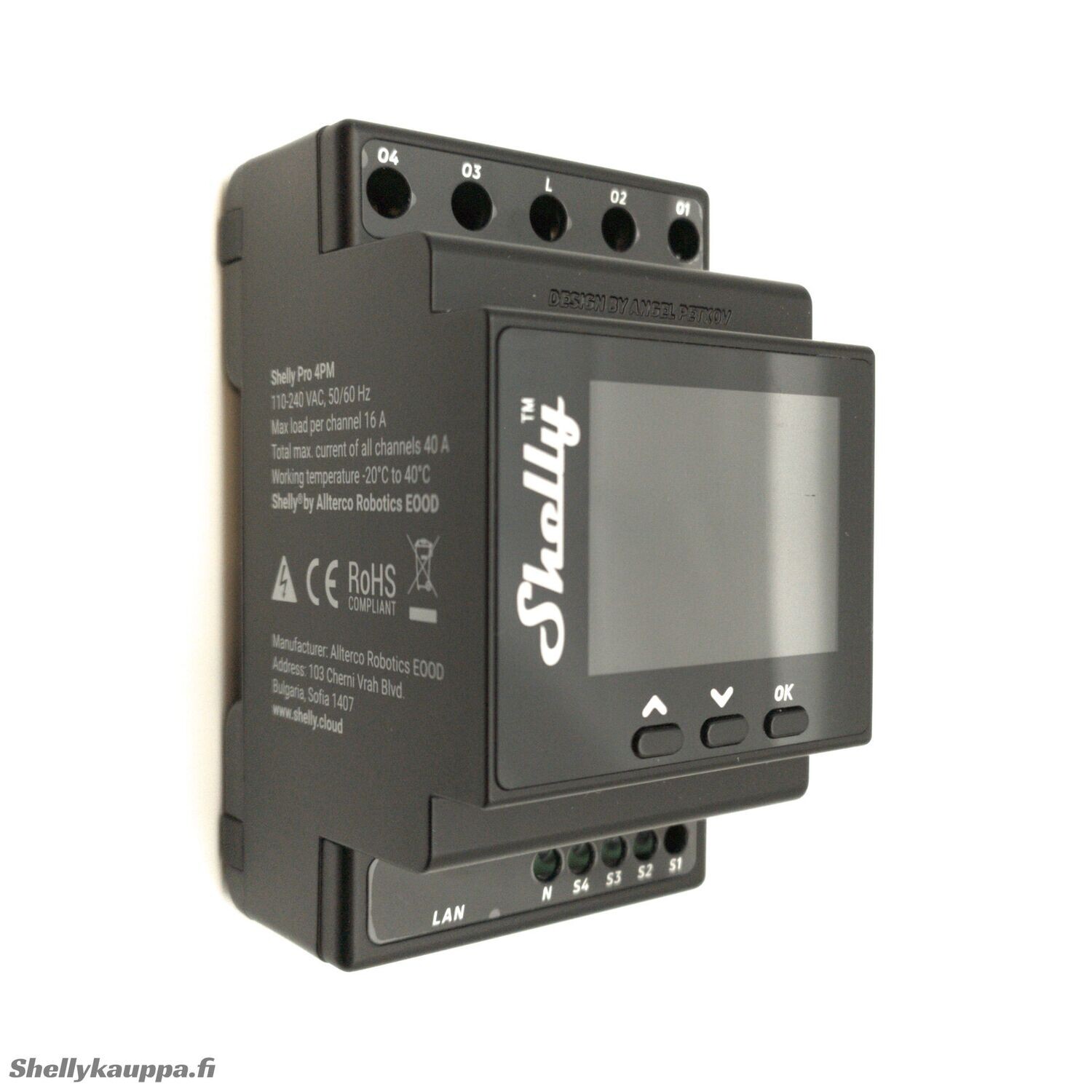 Shelly Pro 4PM V2 - Relè Smart 4 Canali Per Domotica Con WiFi E Bluetooth - Foto 13