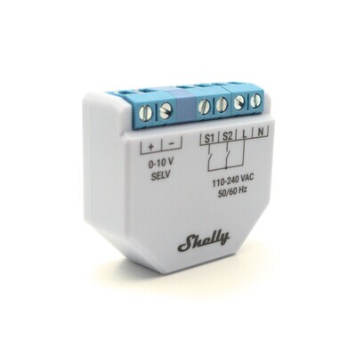 Shelly Plus 0-10V Dimmer - Wifi-himmennin 0-10V laitteiden ohjauksiin