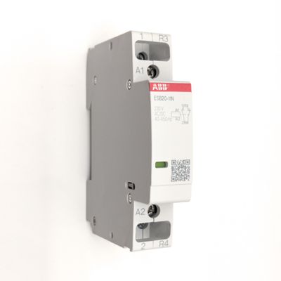 ABB hurinaton 1 x sulkeutuva + 1 x avautuva yksivaihekontaktori  (230V / 20A)
