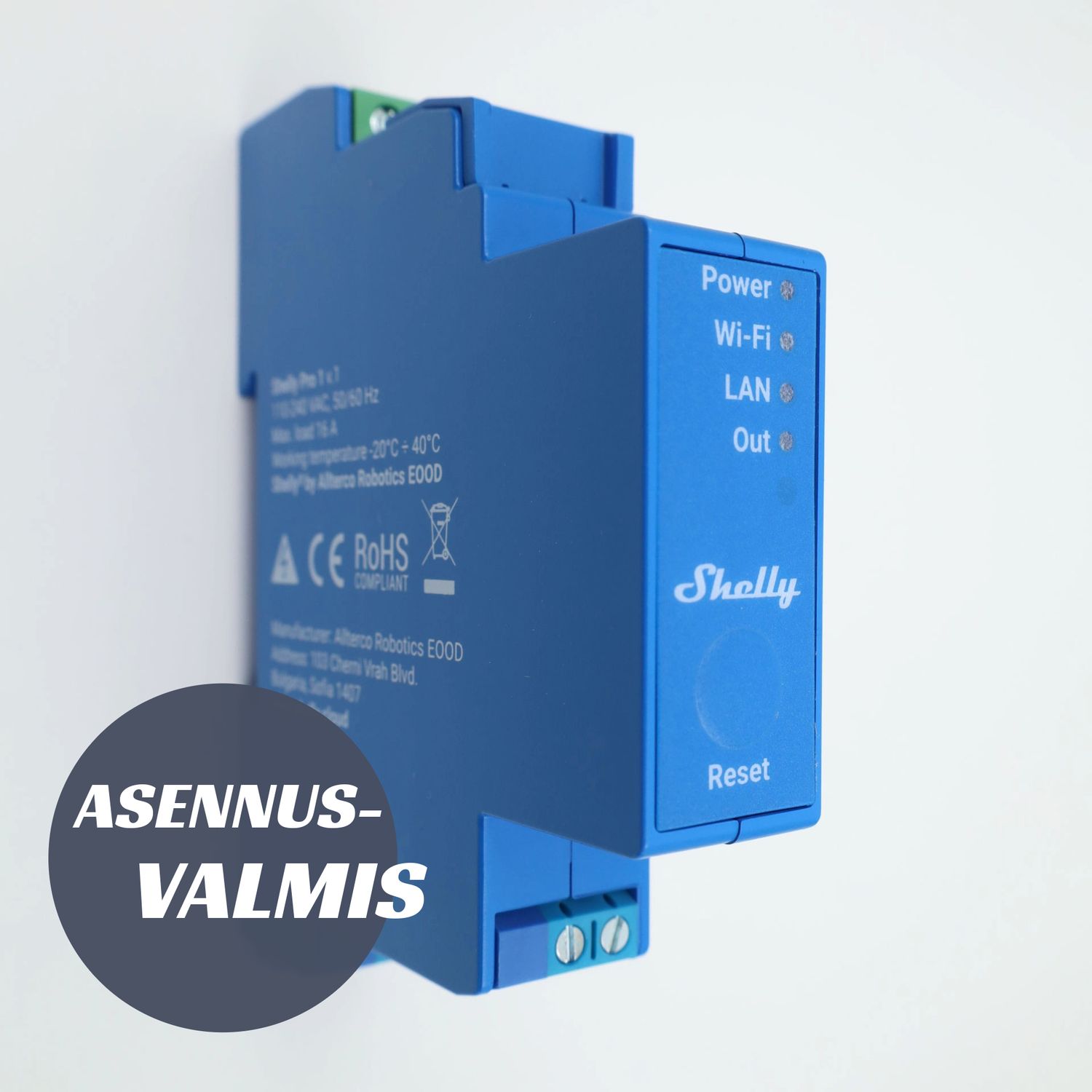 Asennusvalmis pörssiohjausratkaisu yhdellä ohjauskanavalla