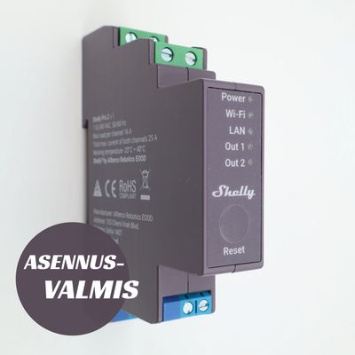 Asennusvalmis pörssiohjausratkaisu kahdella ohjauskanavalla