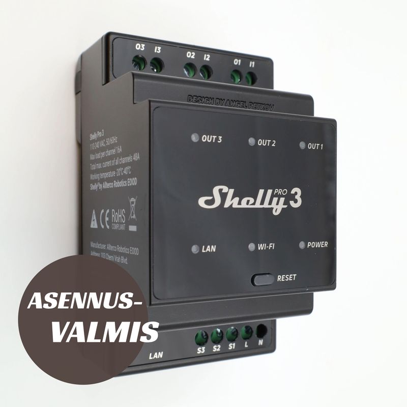 Asennusvalmis pörssiohjausratkaisu kolmella ohjauskanavalla