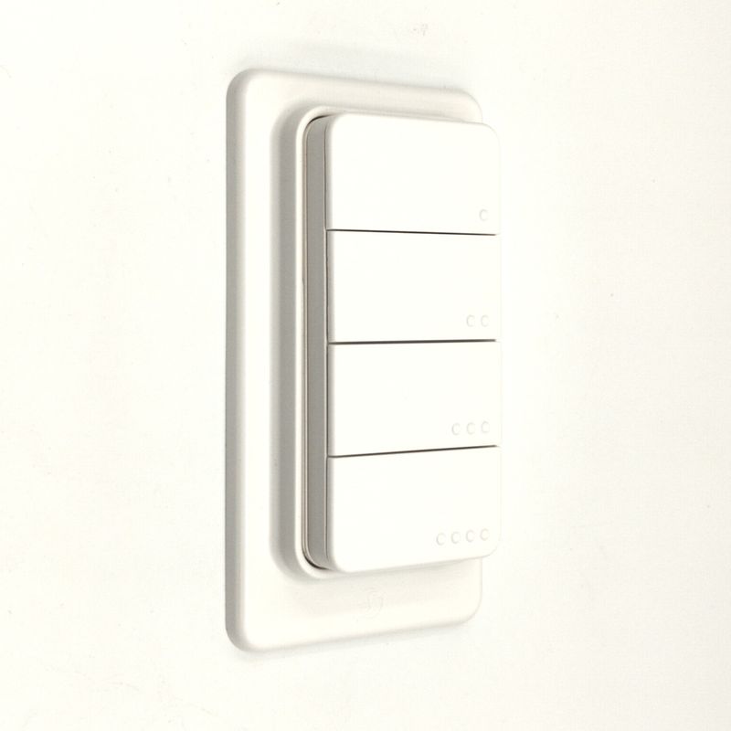 Shelly Blu RC Button 4 - nelipainikkeinen Bluetooth-kytkin
