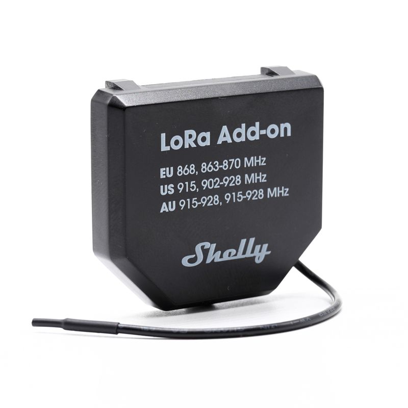 Shelly Lora Add-on 2-pack - Lora-verkkoadapteri Gen3/Gen4 -laitteille