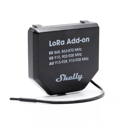 Shelly Lora Add-on - Lora-verkkoadapteri Gen3/Gen4 -laitteille