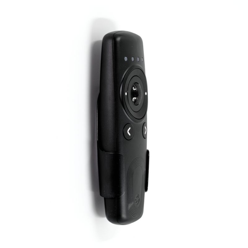 Shelly Blu Remote Control ZB - Musta Bluetooth / Zigbee -kaukosäädin Shellyjen ja BTHome -laitteiden hallintaan