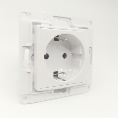 Shelly Wall Socket - valkoinen pistorasia (EU) Shelly Wall -kalusteisiin