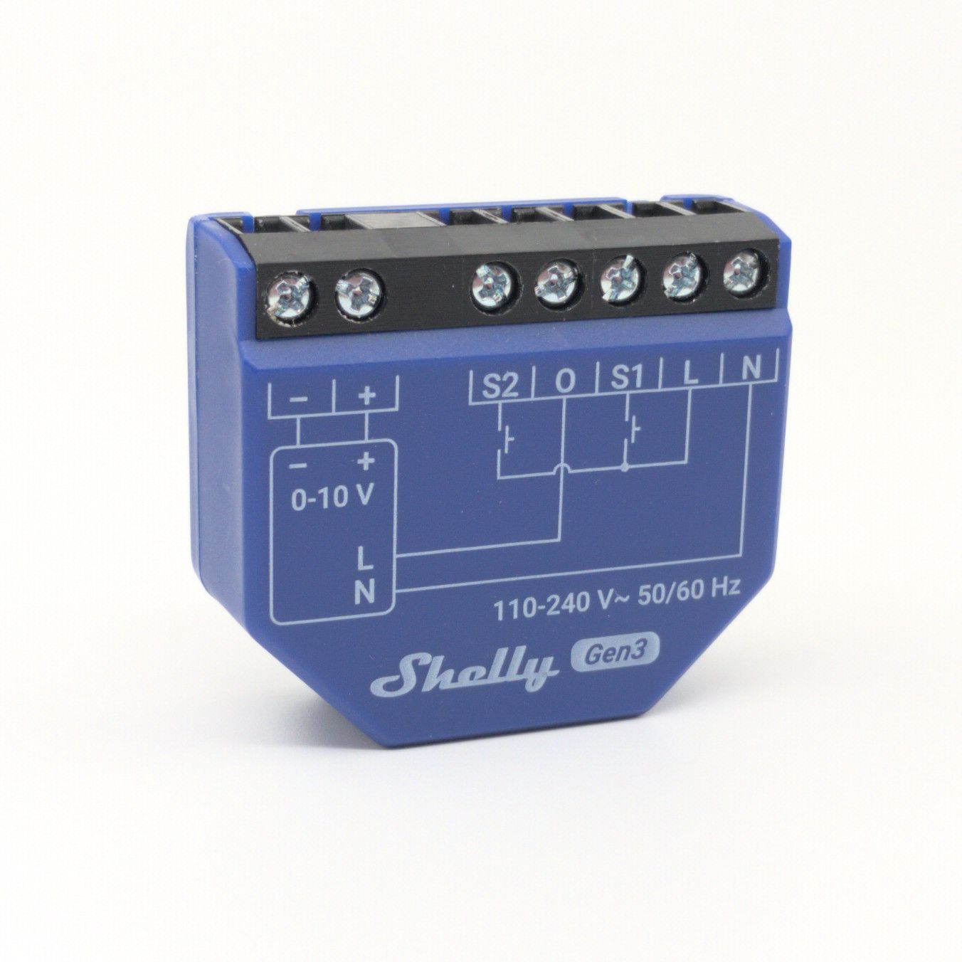 Shelly Dimmer 0/1-10V PM Gen3 - Wifi-himmennin 0/1-10V laitteiden ohjauksiin