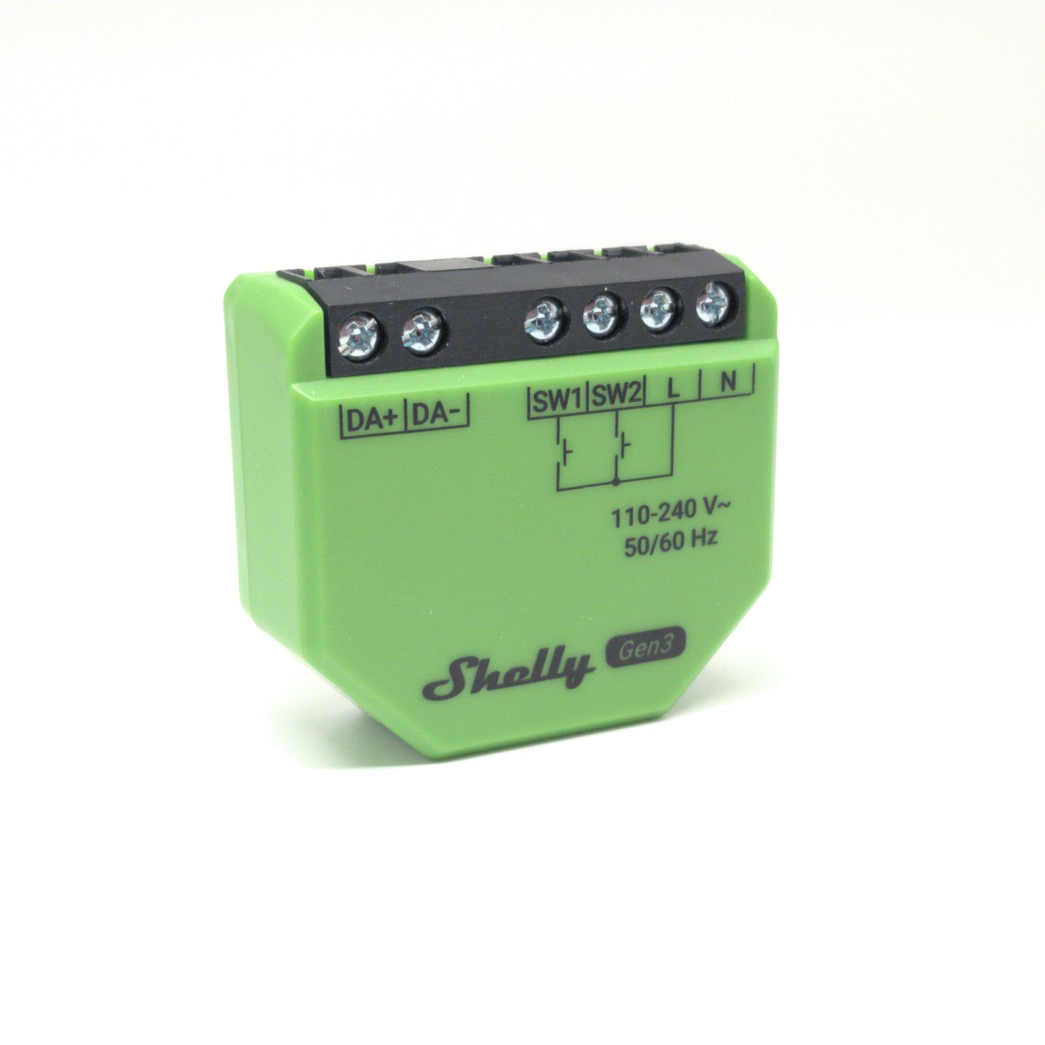 Shelly Dali Dimmer Gen3 - Wifi-liitännäinen Dali-himmennin enintään viiden Dali-väyläyksikön hallintaan