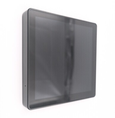 Shelly Wall Display + Shelly BLU H&amp;T - musta 4" kosketusnäytöllinen hallintapaneeli Shellyjen ohjaukseen