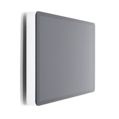 Shelly Wall Display X2 &amp; Blu H&amp;T - valkoinen (hopea) 6,95" kosketusnäytöllinen hallintapaneeli Shellyjen ohjaukseen ja Home Assistant -integraatioon