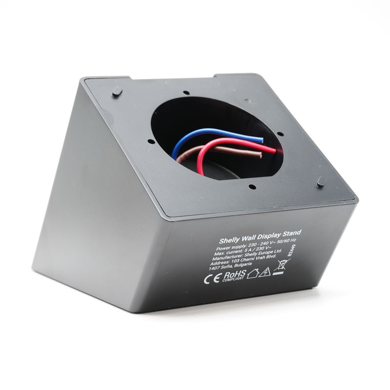 Shelly Wall Display Stand - Musta pöytäteline Shelly Wall Display:lle