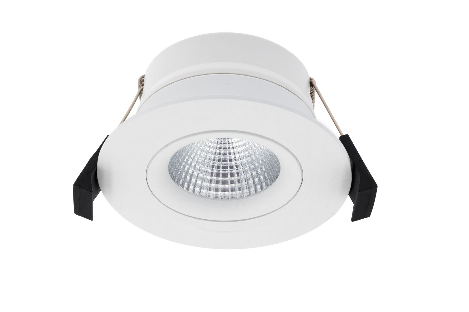 HiluX DS8 tilt 360 spot - Valkoinen 8W/600lm suunnattava WiFi-liitännäinen LED-alasvalo säädettävällä värilämpötilalla