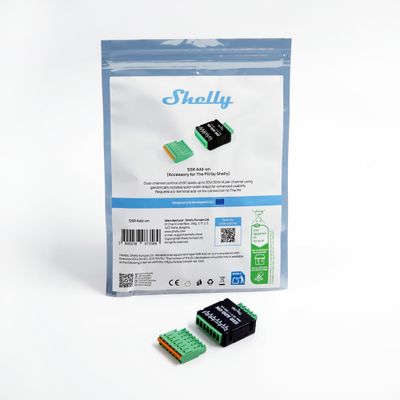 Shelly Pill SSR Add-on - Lisäosa 2 x 30V/300mA -relekanavan ohjaamiseen