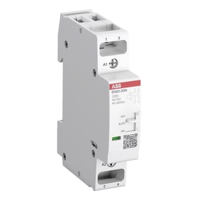 ABB hurinaton 2 x sulkeutuva kolmivaihekontaktori kytkimellä (230VAC)