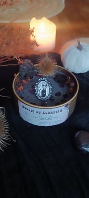 Bougie Scorpion &quot;Fruit Défendu &quot; 🌹