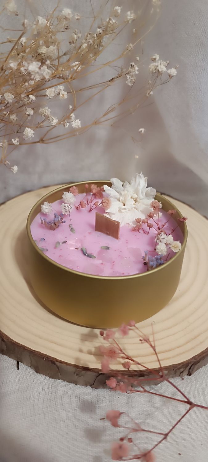 Bougie Taureau &quot;Sweet Love &quot; 🩷 - Broche Psycho