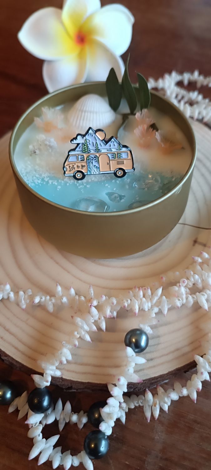 Bougie Sagittaire &quot;Moana&quot; 🌊 - Broche Vans