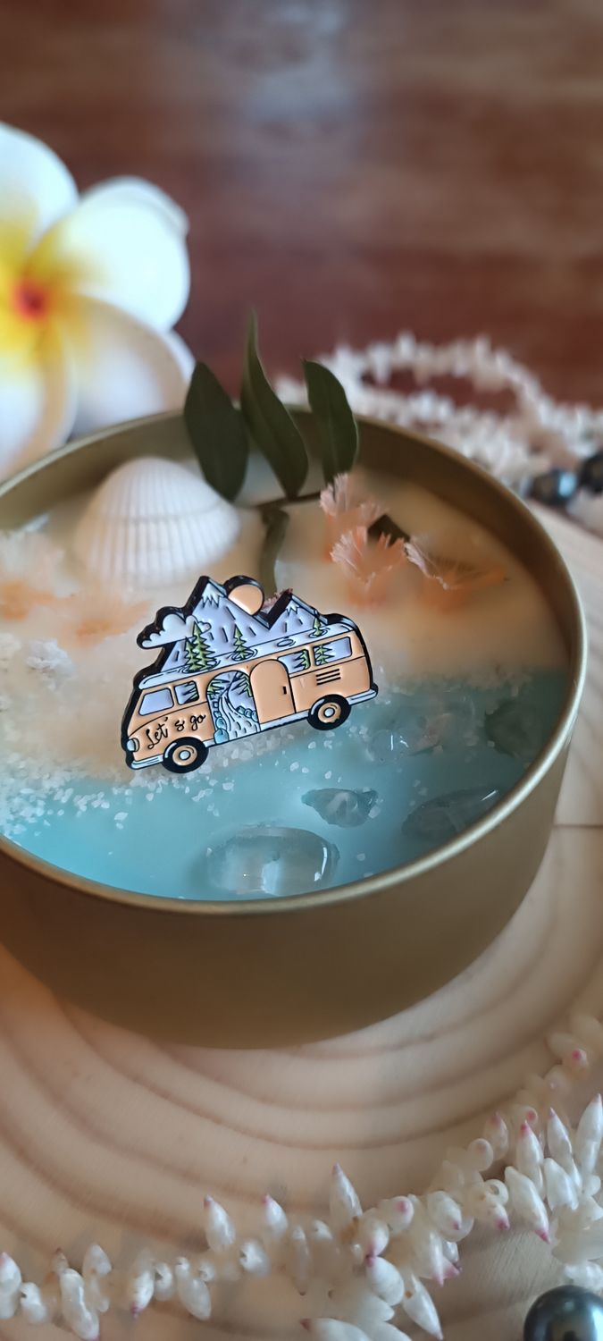 Bougie Sagittaire &quot;Moana&quot; 🌊 - Broche Vans