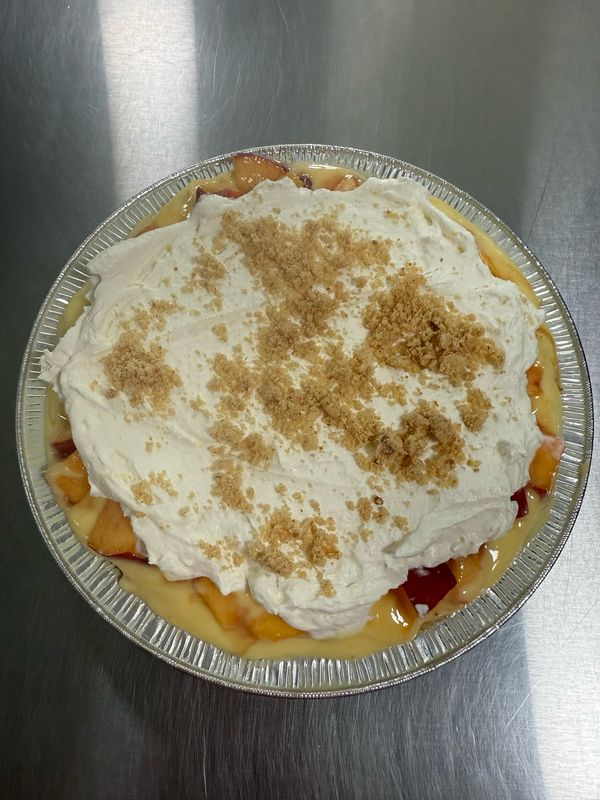 Peaches And Cream Pie
