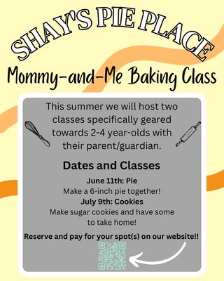 Mommy-and-Me Classes (ages 2-4 and adult)