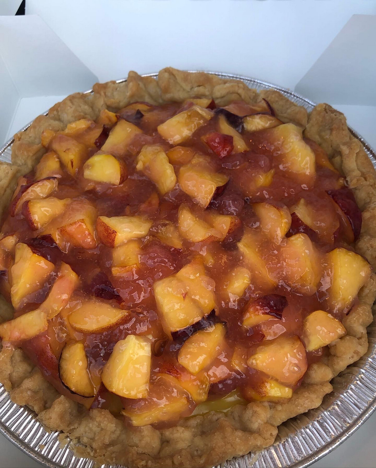 Peach Lemonade Pie Peach Lemonade Pie