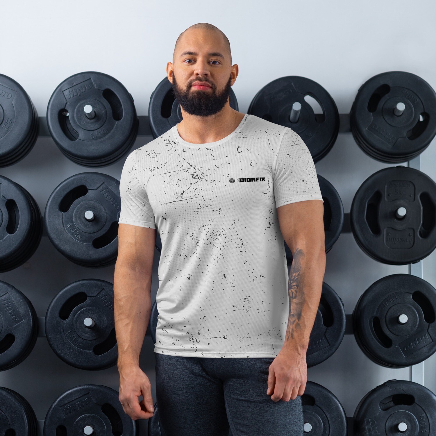 All-Over Print Men&#39;s Athletic T-shirt von Oidafix