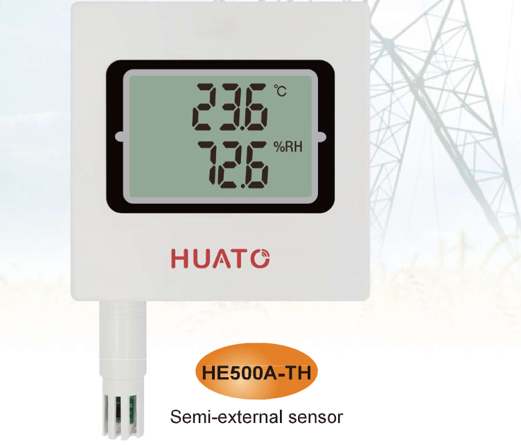 Humidity and temperature transmitter (fixed probe)