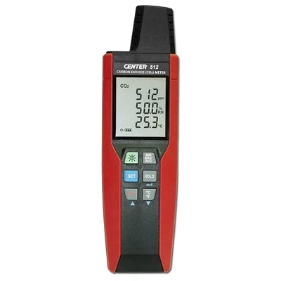 Carbon dioxide, humidity and temperature data logger