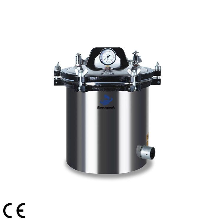 Portable stainless steel autoclave, STP-A24, 24L