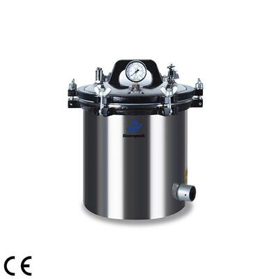 Portable stainless steel autoclave, STP-A24, 24L