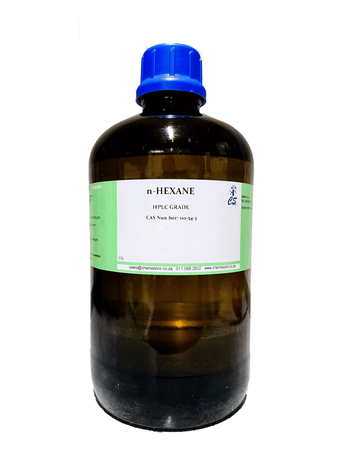 n-Hexane, suitable for HPLC, ≥97.0%, 2.5L